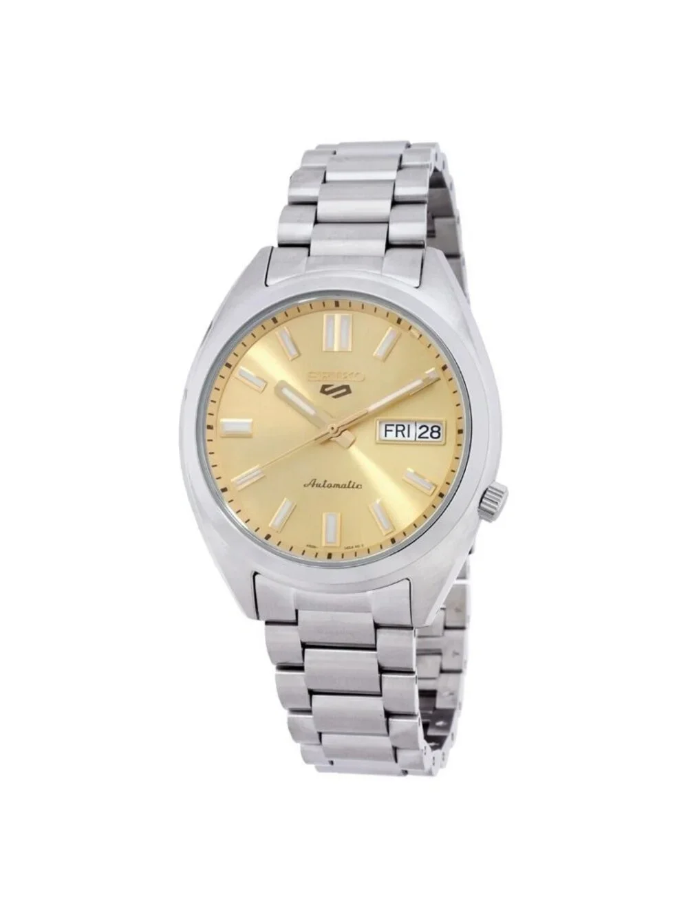 NWT Seiko 5 Sports Automatic Gold Dial Watch